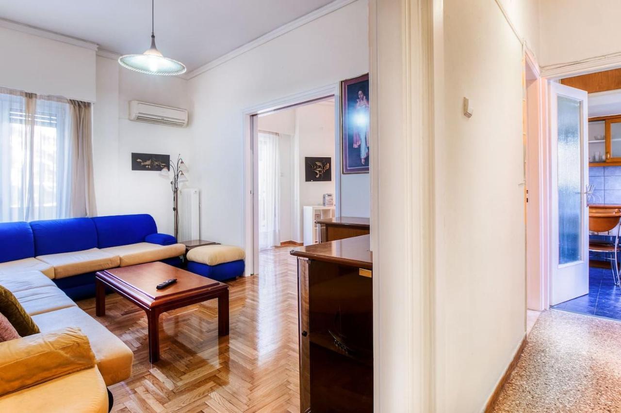 Spacious Flat Near Ampelokipoi Metro Station Athene Buitenkant foto
